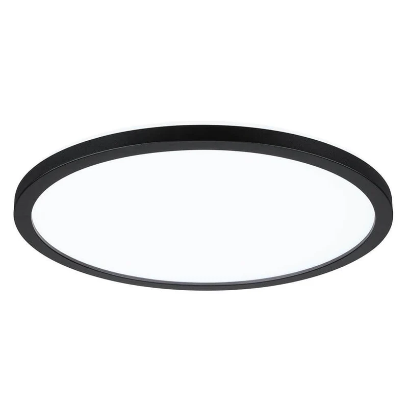 LED Atria Shine Panel Rund Schwarz