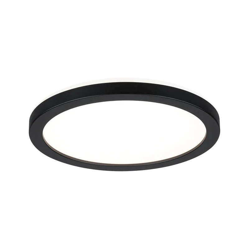 LED Panel Atria Shine Rund Schwarz
