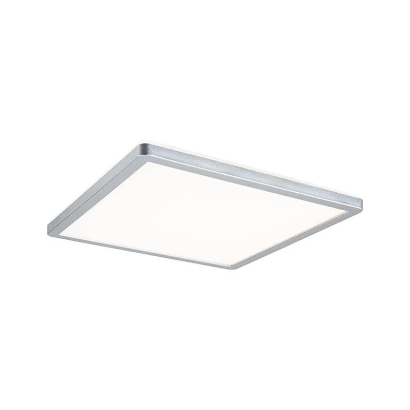 LED Panel Atria Shine Eckig Chrom-Matt 29 x 29cm