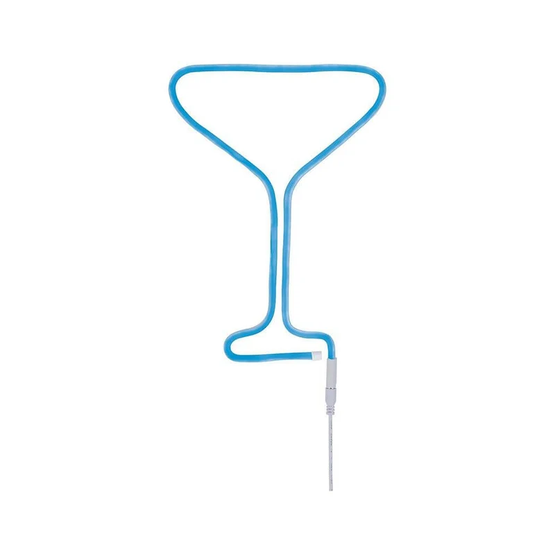 USB-LED Strip Neon Colorflex Blau 1m