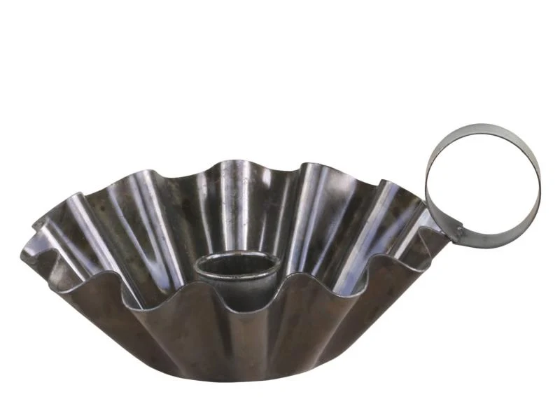 Ljusstake Nattljusstake Järn H7 / L14,5 / W12 cm antik mässing 1 st REA