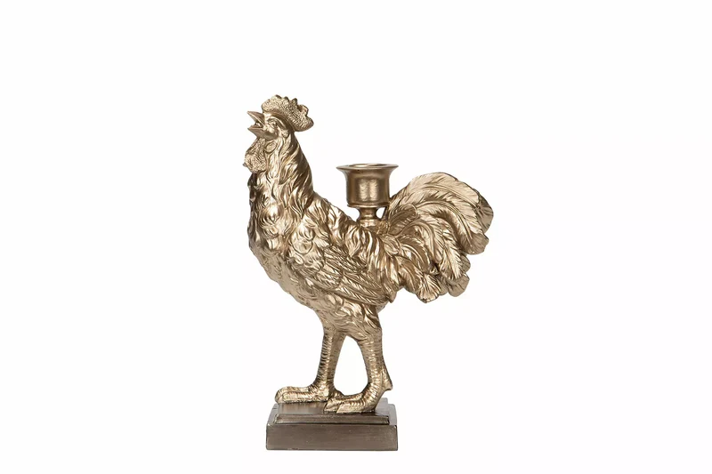Ljusstake Tupp Champagne Poly REA