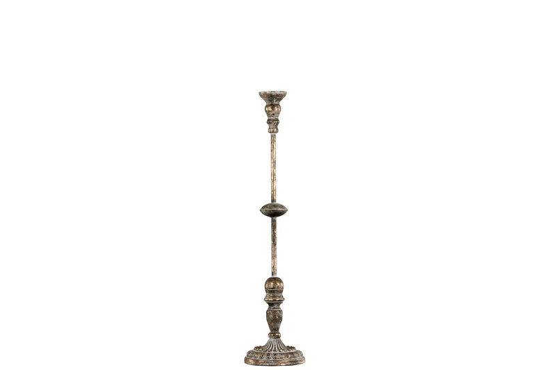 Ljusstake Guldbrun Metall 12,5x57 1 st HH REA