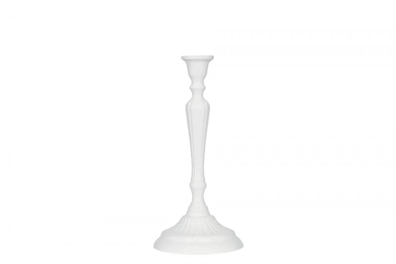 Ljusstake Flowery Emalj Shell Ø12x27cm 1 st REA