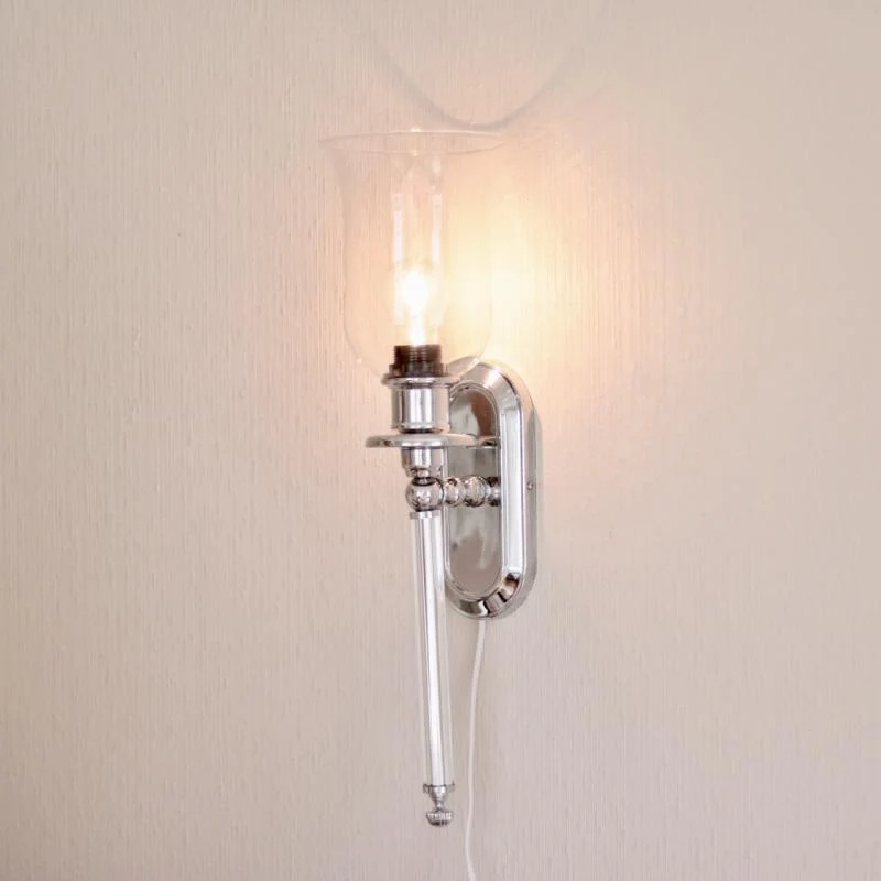 Vägglampa Kristall Lyx 56 cm REA