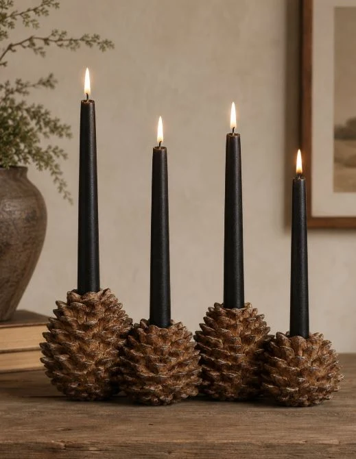 Julljusstake Tallkotte 13x36x13cm