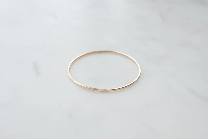 Simple Gold Bracelet