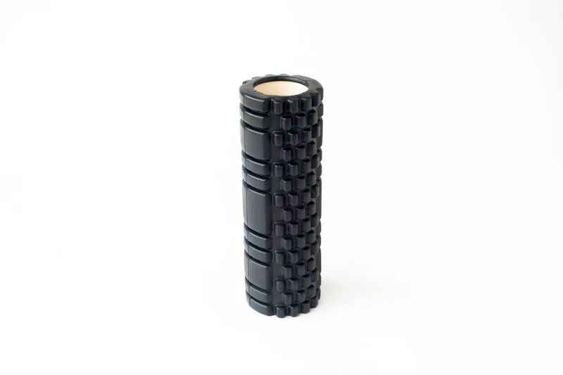 Fitness Product Black Roller Standing Up