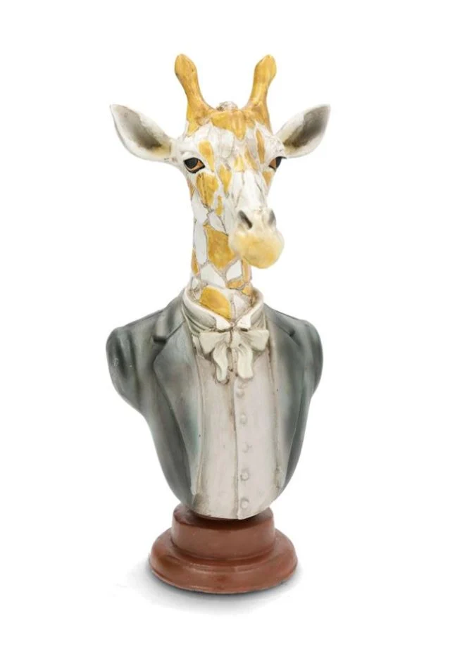 Dekoration Byst Giraff 30cm