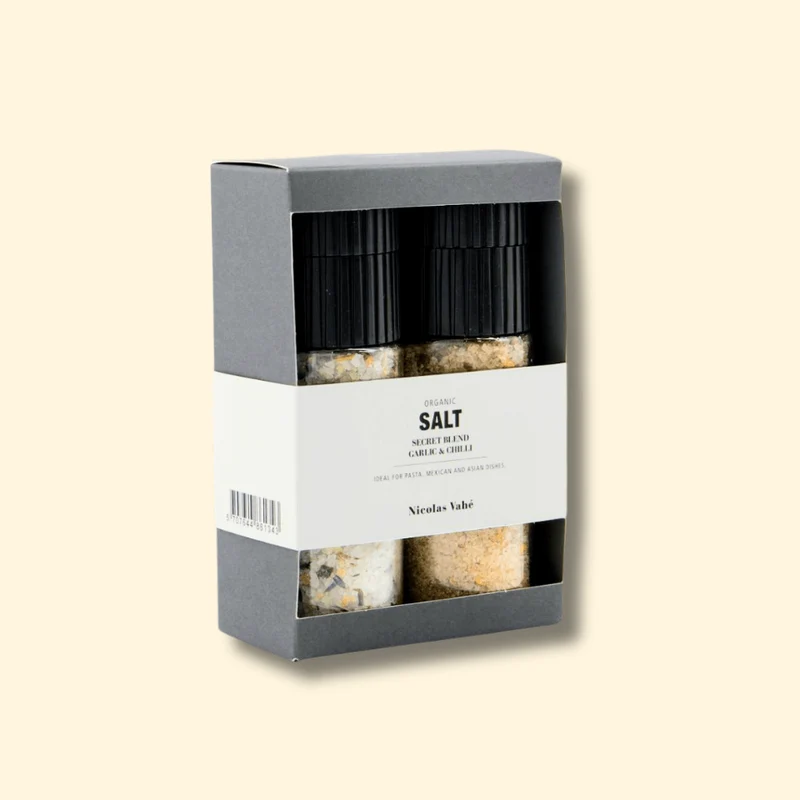 Gourmet saltsett med keramisk kvern