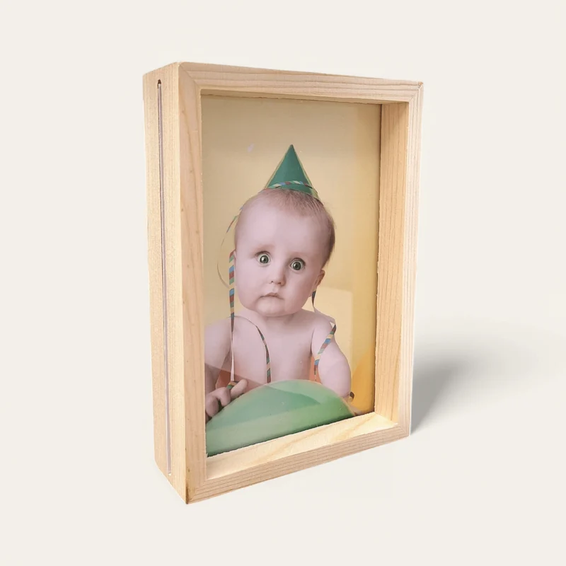 3D bilderamme av tre