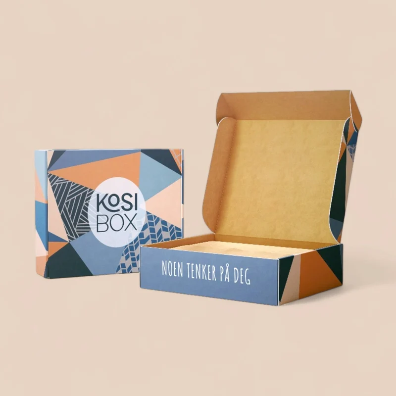 KOSIBOX gaveeske - blå