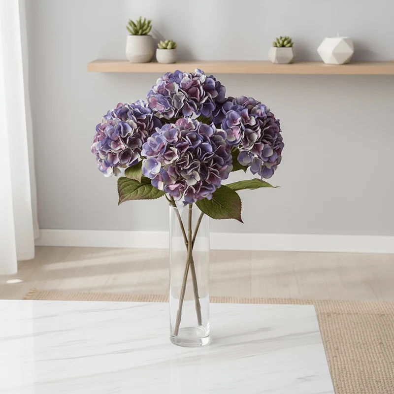 Mr. Plant Hortensia blå/lila, 65 cm