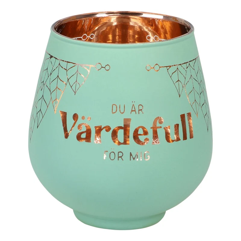 Ljuslykta Spegelglas | Du är värdefull för mig