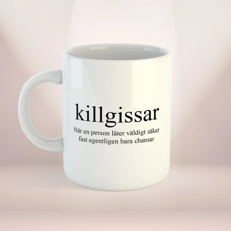 Kaffekopp till kollega | Killgissar