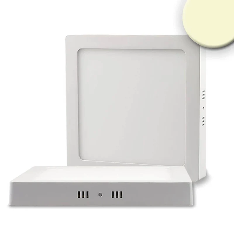 LED Deckenleuchte weiß 24W quadratisch 30 x 30cm Warmweiß Dimmbar