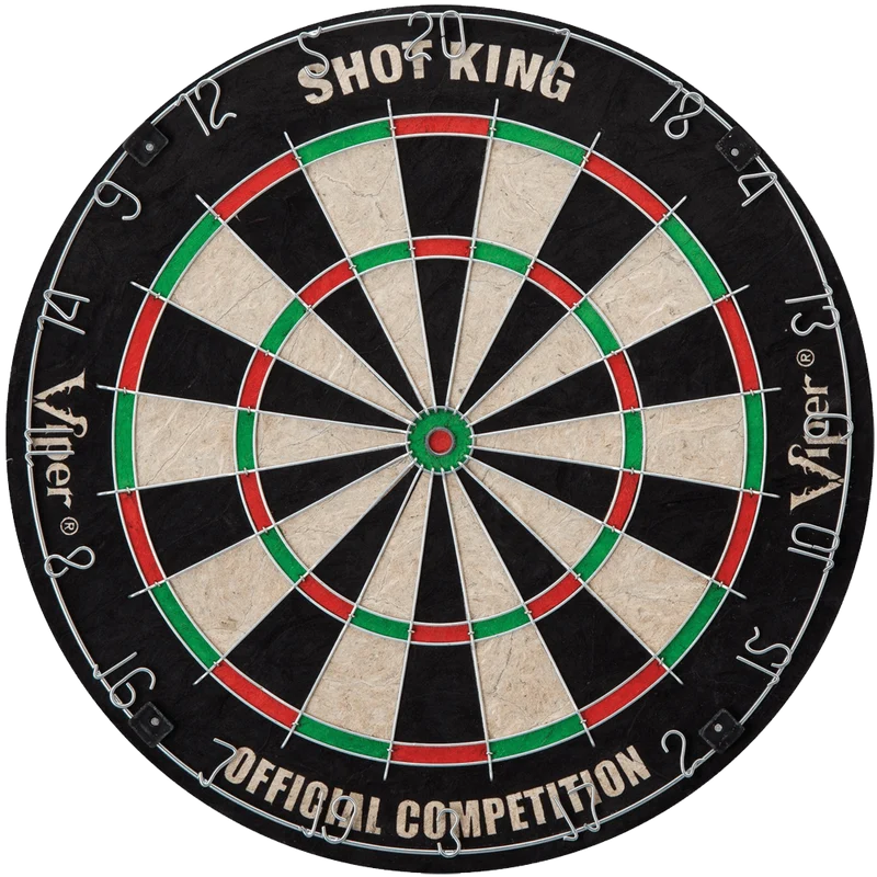 Viper Shot King Sisal Fiber Bristle Dartboard