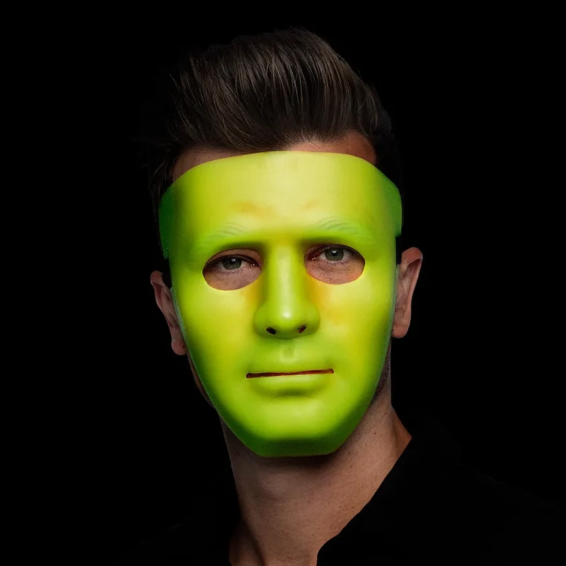 Mask, glow in the dark