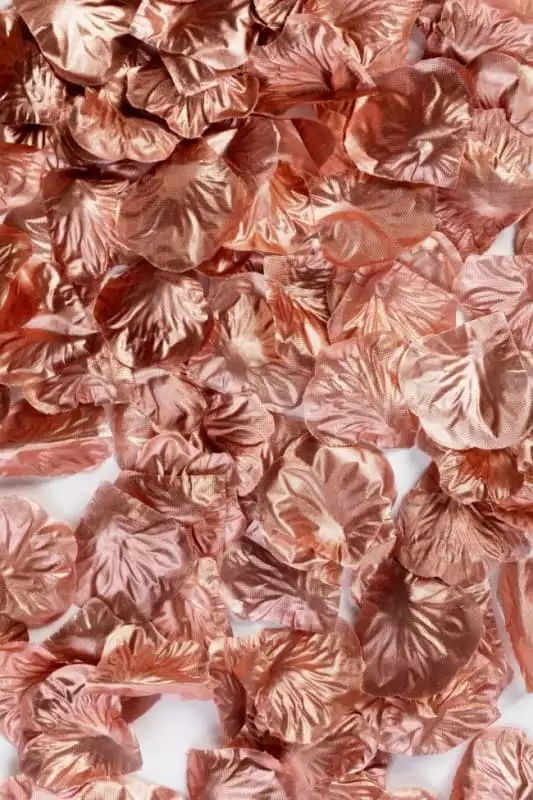 Rosenblad, roséguld 144 st