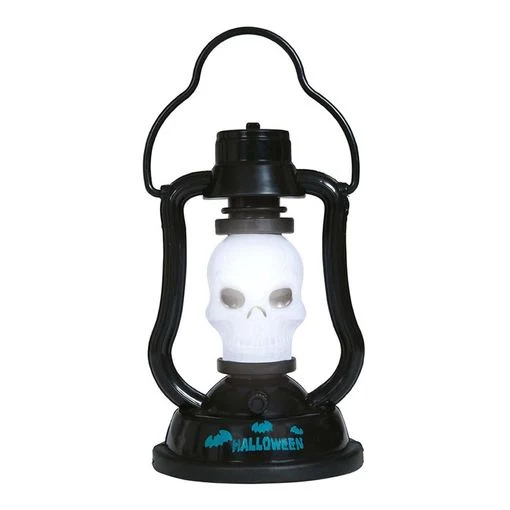 LED-lykta, dödskalle 15 cm