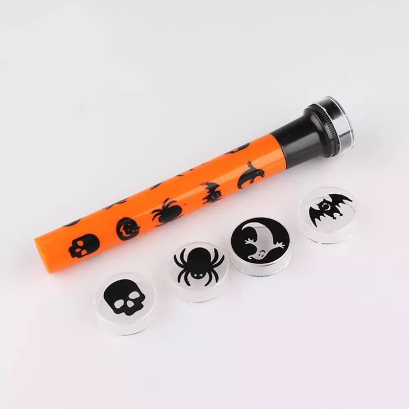 Ficklampa med halloweenfigurer, 16 cm