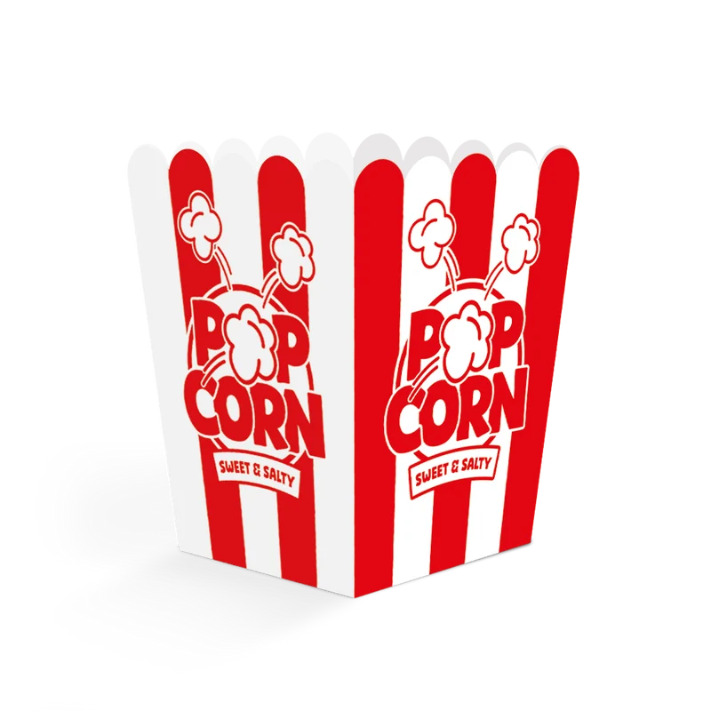 Popcornbägare, små 8 st