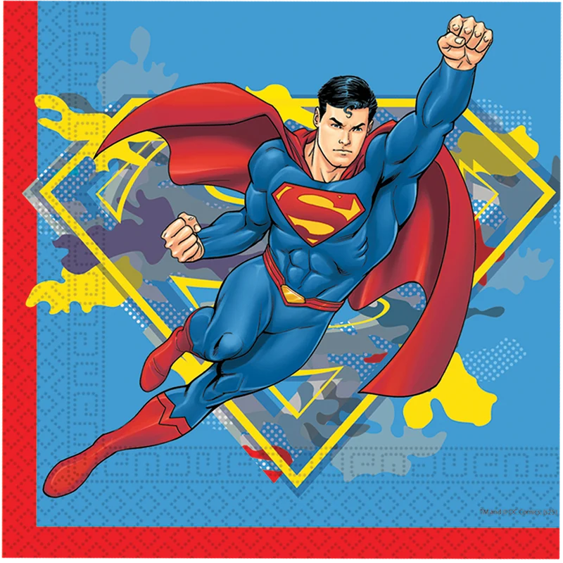 Servetter, Superman 33x33 cm 20 st