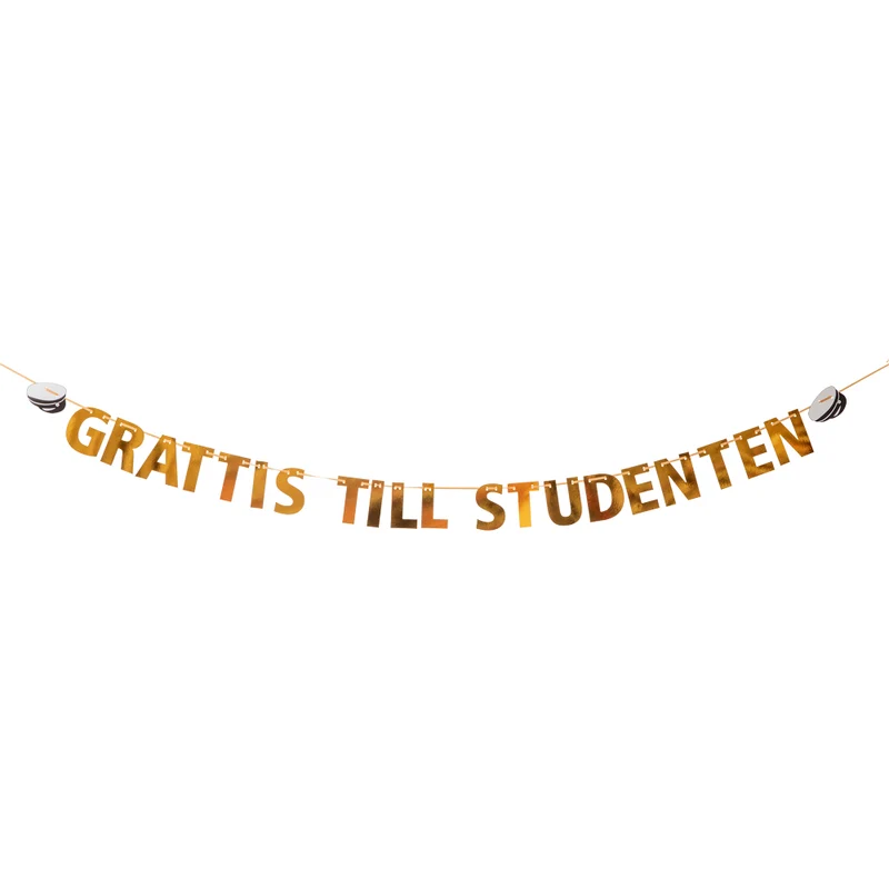 Flaggirlang, grattis till studenten 3,6 m