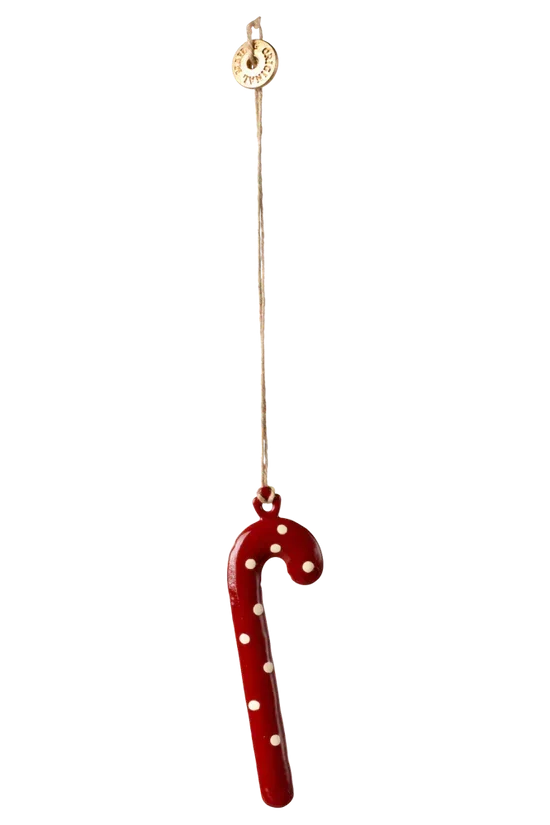 Maileg - Metalophæng, Sukkerstok - Prik - 14-4507-00