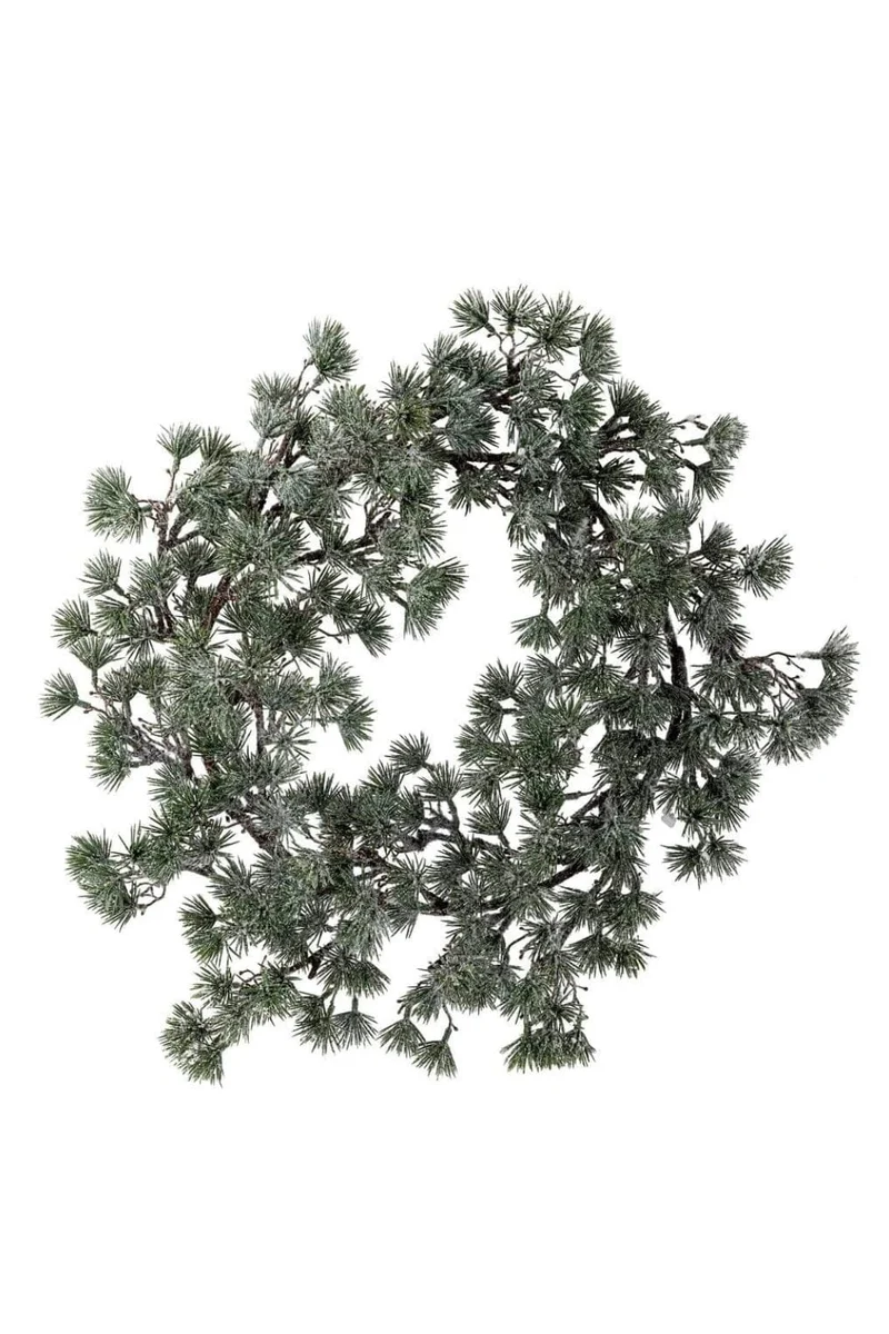 Bloomingville - Cedar Krans, Grøn, Kunstige Blomster 82061260 - Green