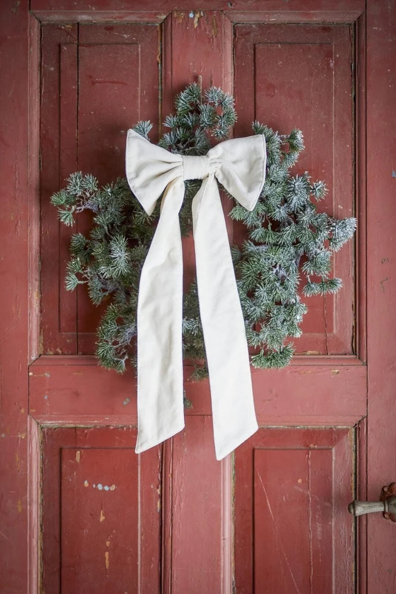Bloomingville - Ruby Dekorations Sløjfe, Hvid, Bomuld 82066522 - White