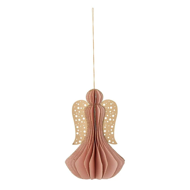 Bloomingville - Ingi Ornament, Rosa, Fsc® Mix, Papir 82068523 - Rose
