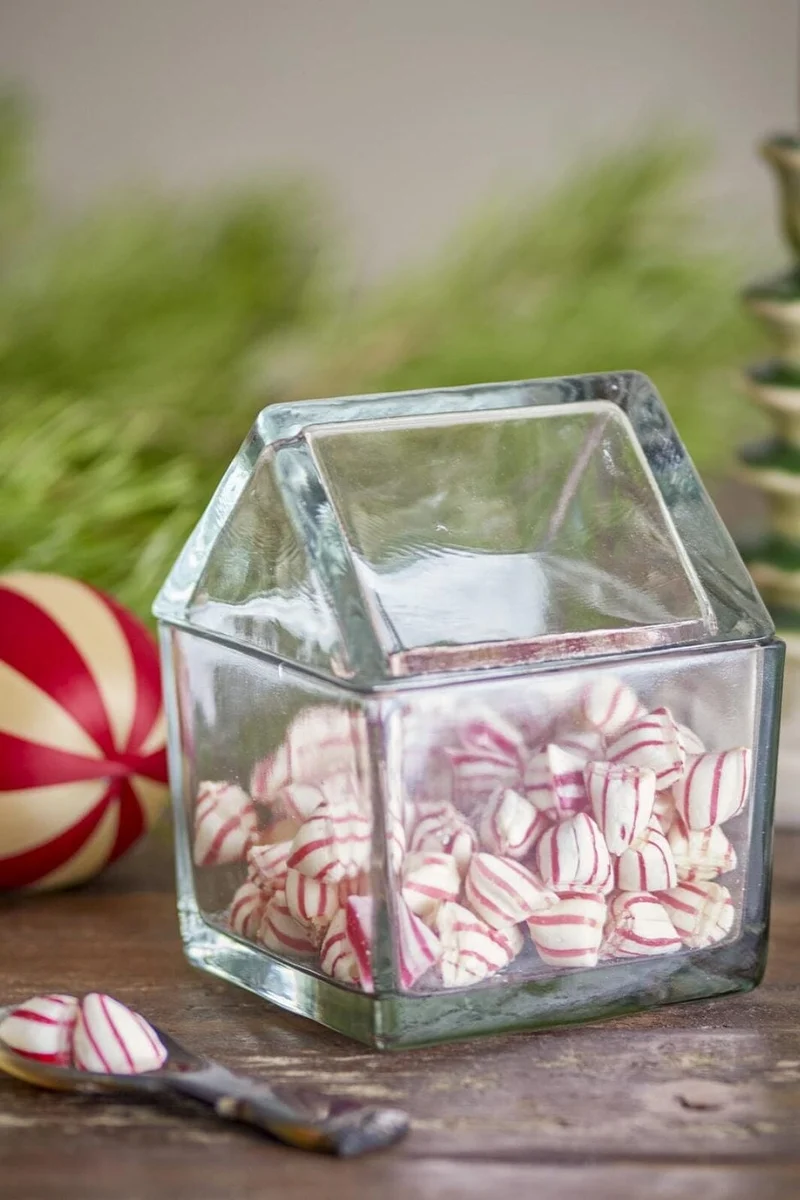 Bloomingville - Elius Krukke m/låg, Klar, Genanvendt Glas 82068544 - Clear