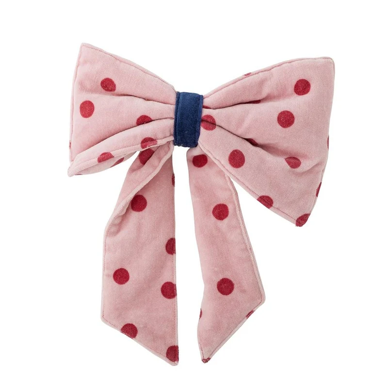 Bloomingville - Ruby Dekorations SløJfe, Rosa, Bomuld 82072985 - Rose