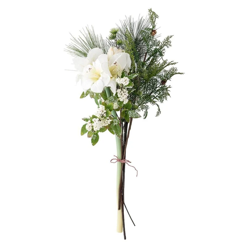 Bloomingville - Kristin Buket, Hvid, Kunstige Blomster 82073042 - White