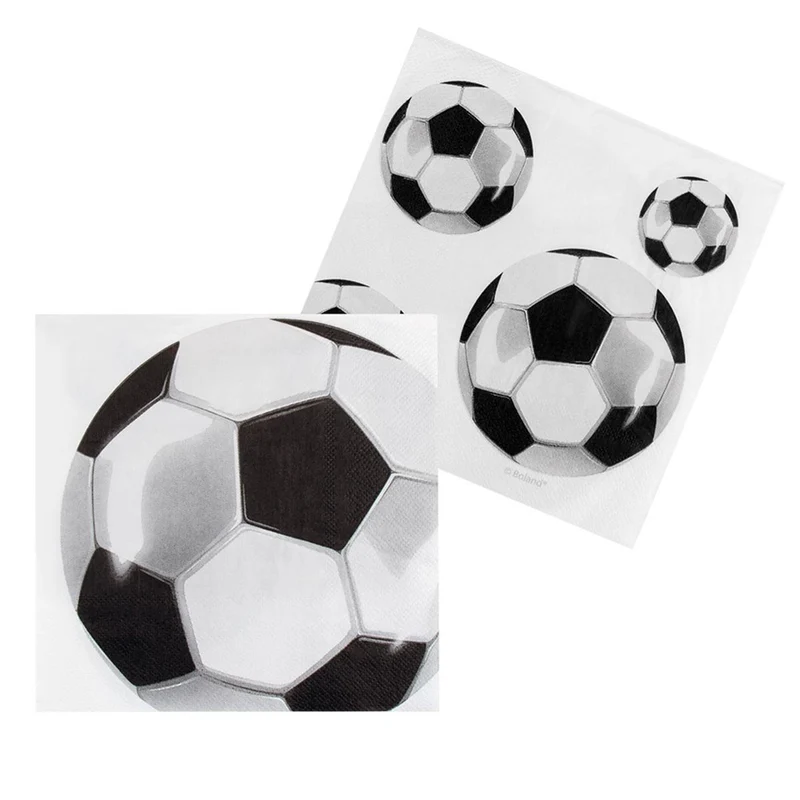 Servetter, fotboll 20 st
