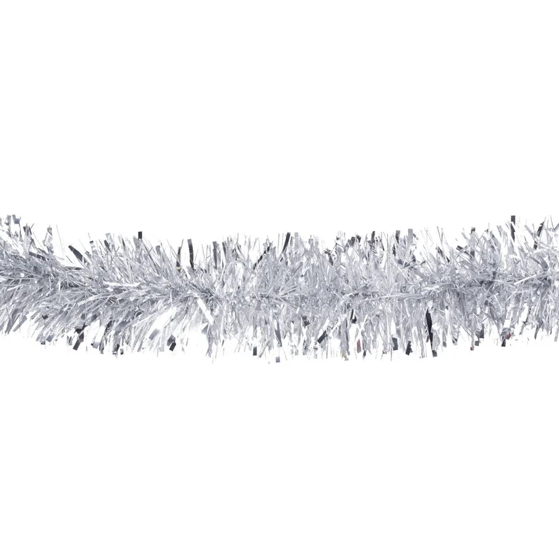 Glittergirlang, silver 120 mm 2 m
