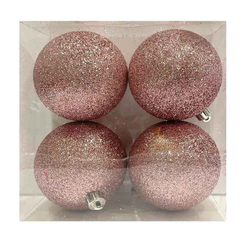 Julgranskulor rosa