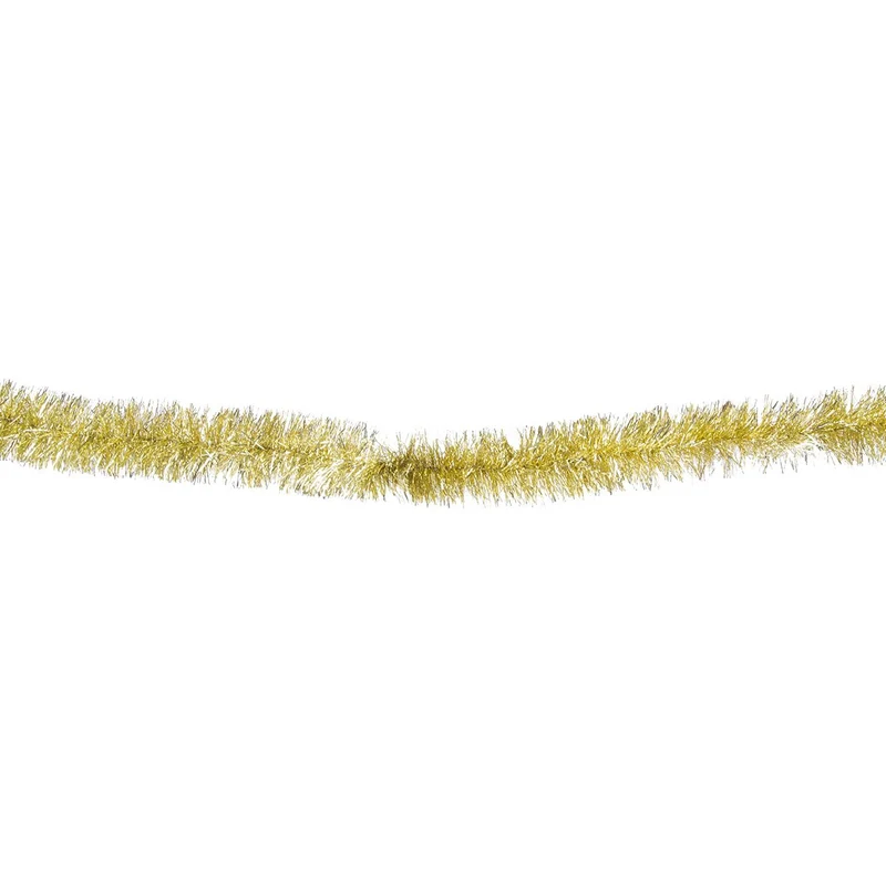 Glittergirlang, guld 50 mm 2 m