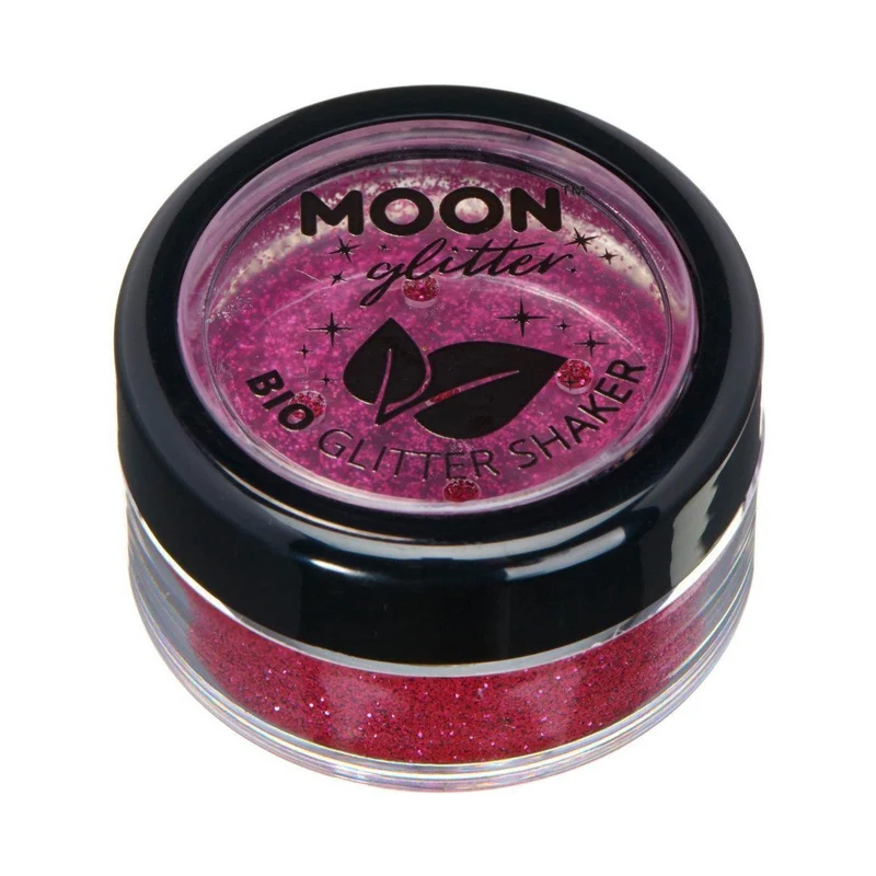Moon Glitter Bio Glitter Shakers, dark rose 5 g