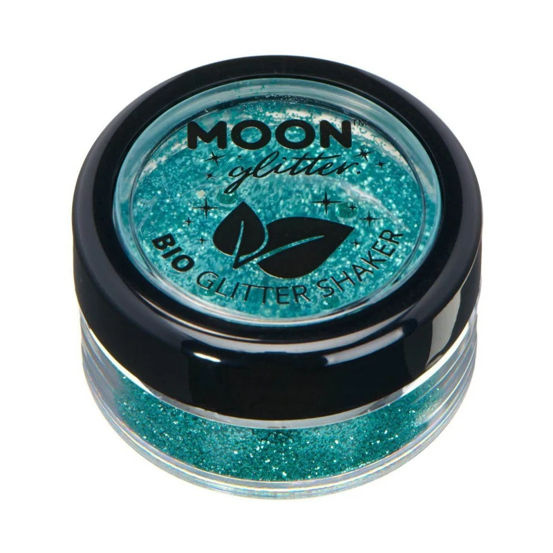 Moon Glitter Bio Glitter Shakers, turquoise 5 g