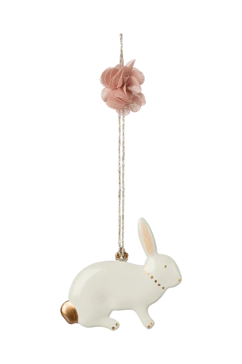 Maileg - Metal Ornament, Hare - Siddende 18-6300-00