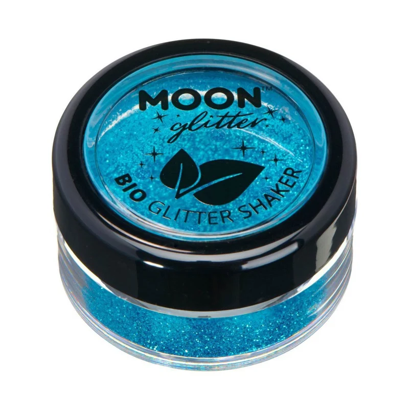 Moon Glitter Bio Glitter Shakers, blue 5 g