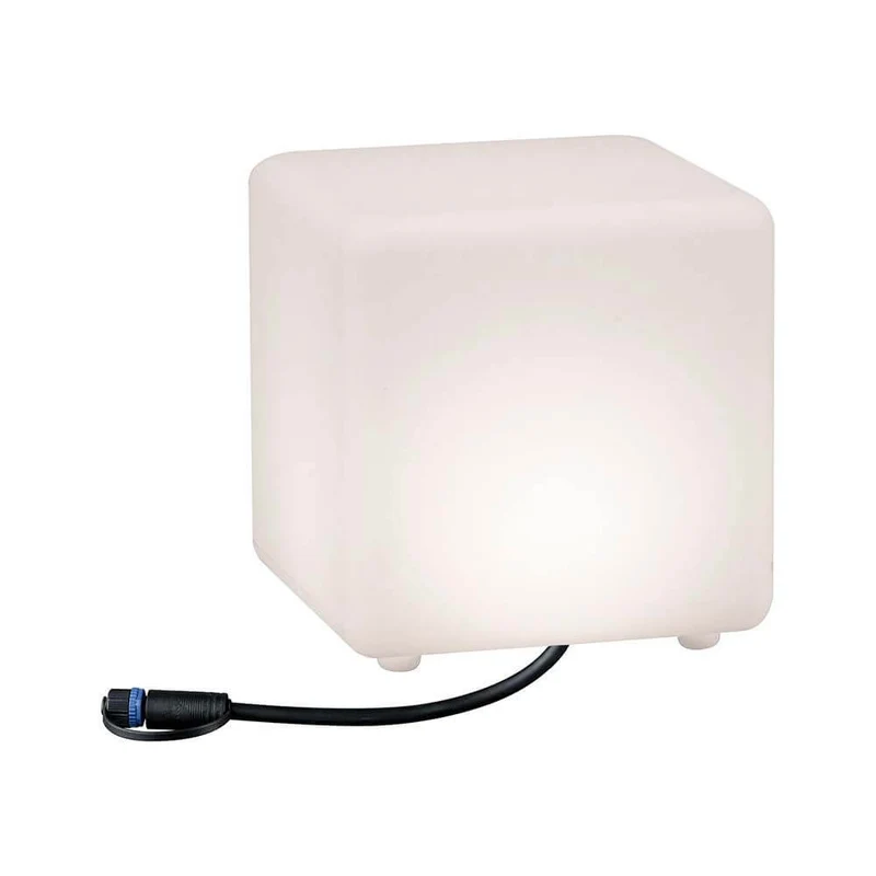 LED Plug & Shine Lichtobjekt Cube 20x20cm IP67 24V 3000K 235lm
