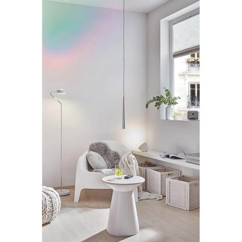 Gutta Pendelleuchte LED 1x7W Alu-Gebürstet