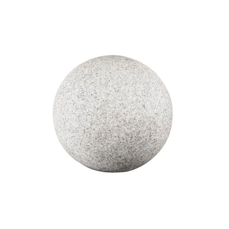 Gartenkugel in Steinoptik Ø 20cm IP65 mit Bodenspieß