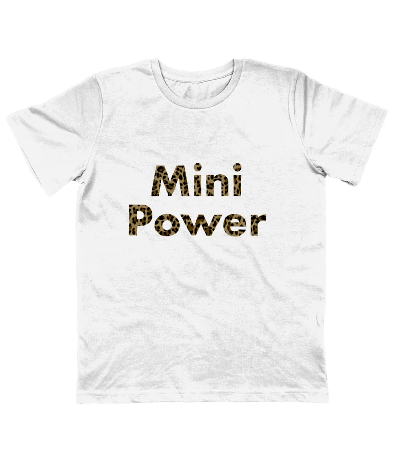 Mini Power - organic kid T-shirt - Leopard!