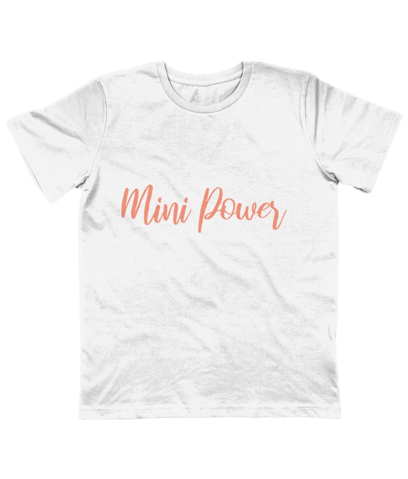 Mini Power - organic kid T-shirt - Peach