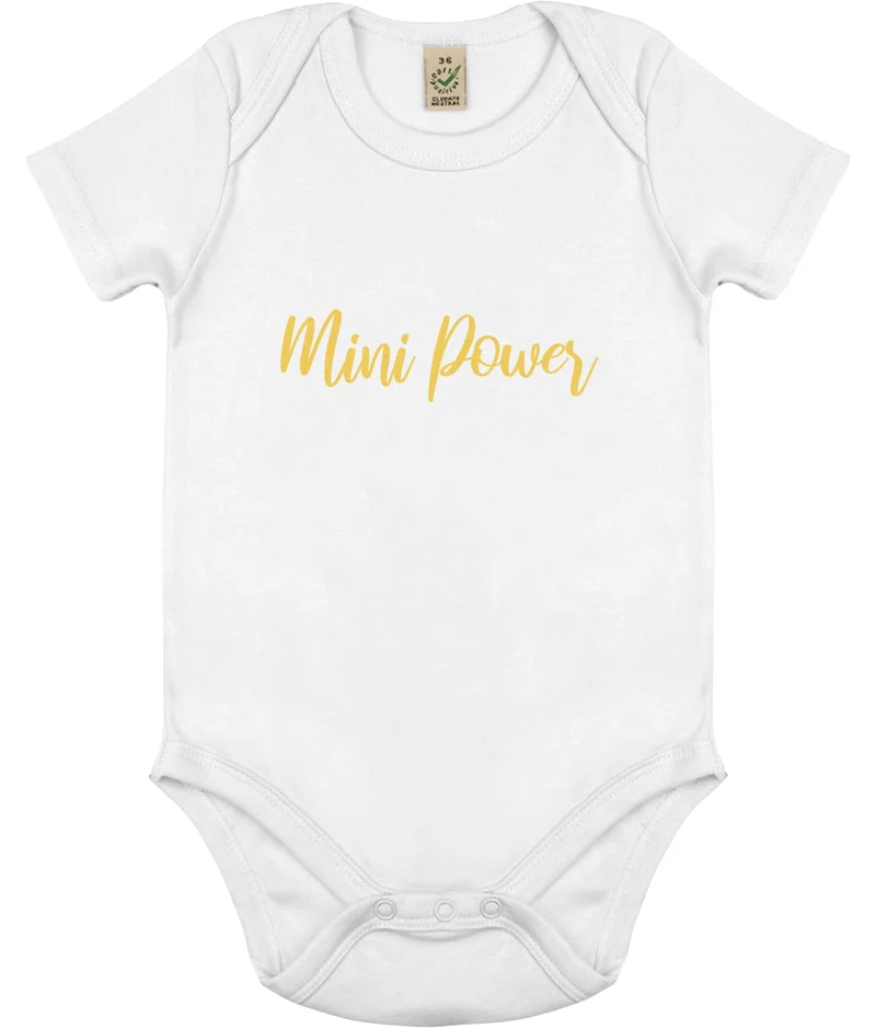 Mini Power - organic body - Yellow