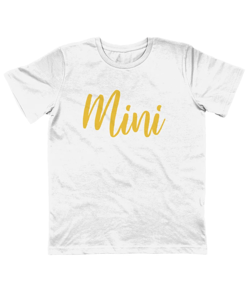 Mini - organic kid T-shirt - Yellow